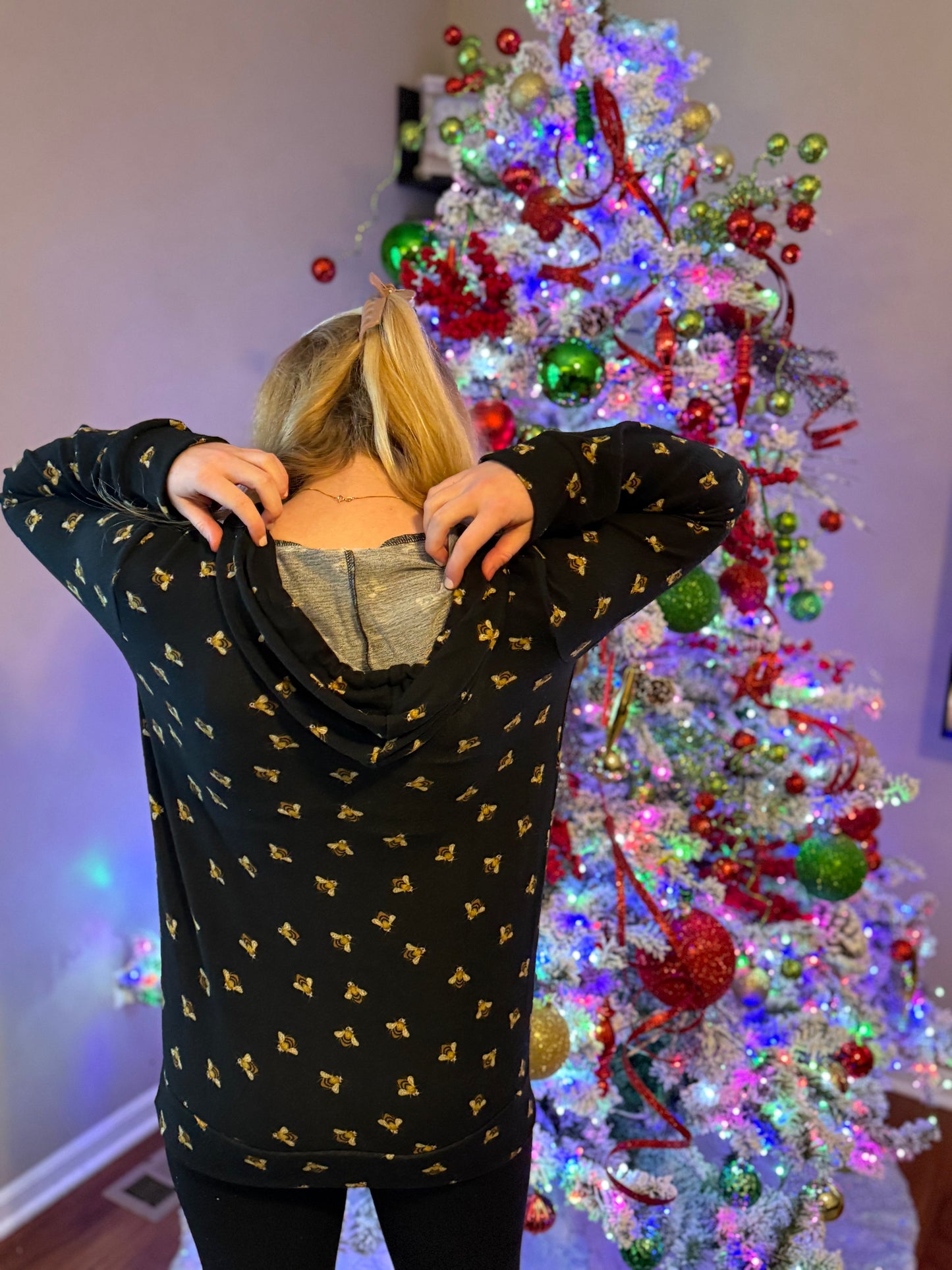 The Bee 🐝 Print Hoodie!