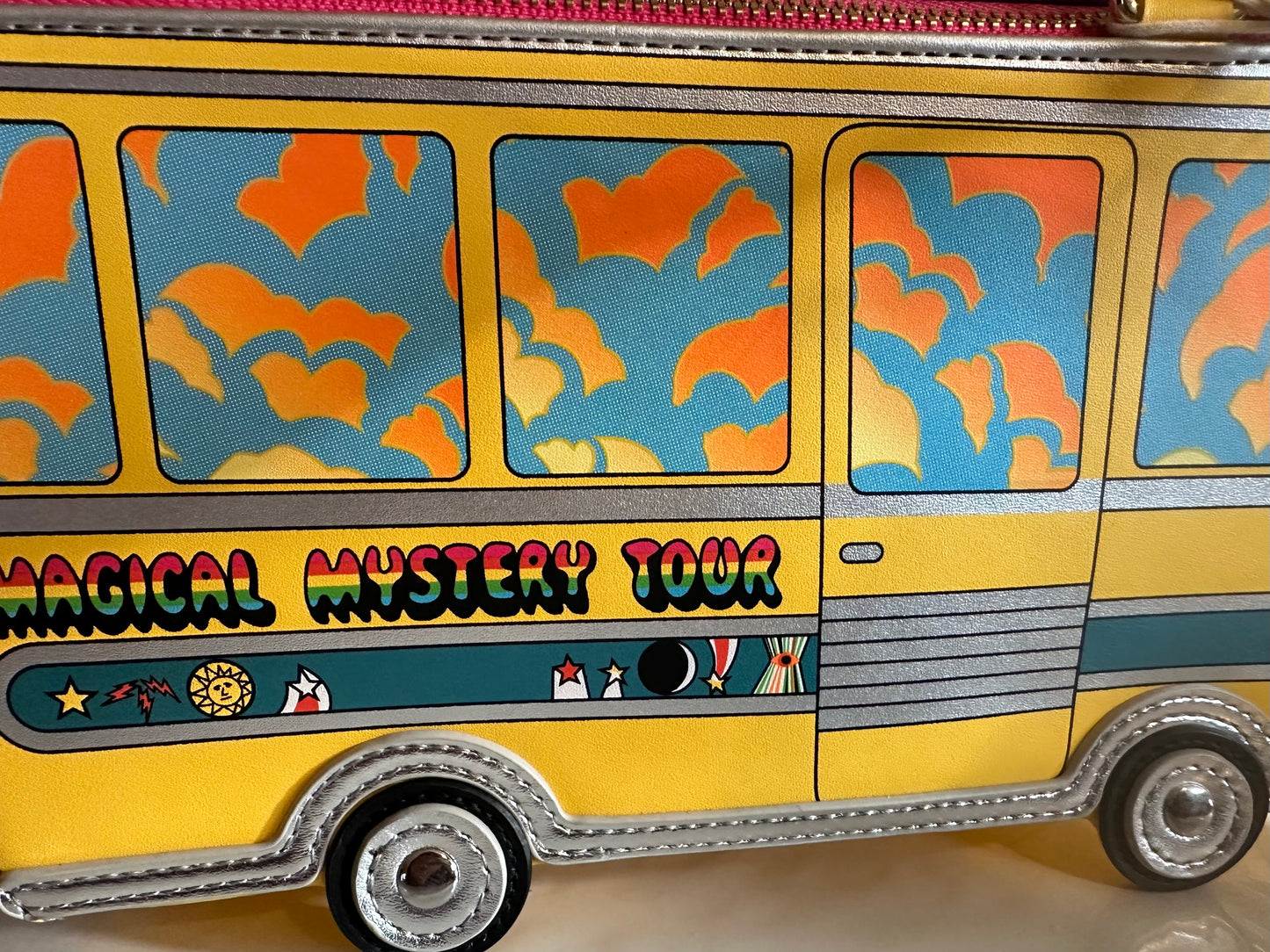 The Beatles “Magical Mystery Tour Bus Loungefly Crossbody Bag!