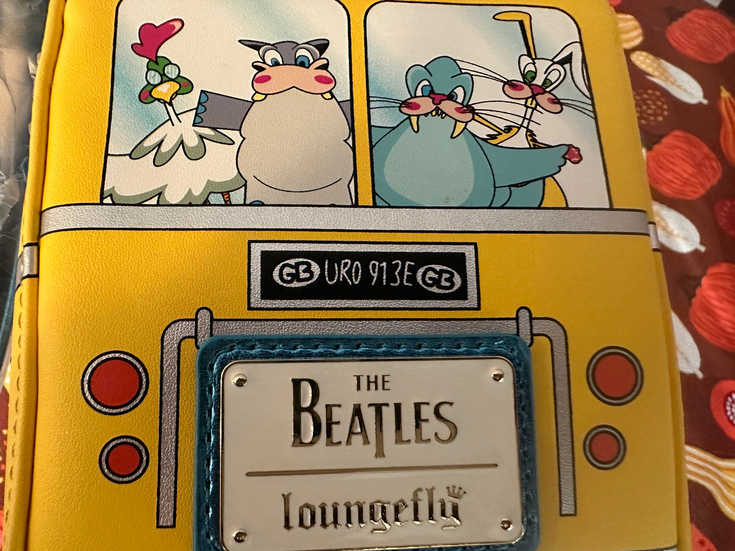 The Beatles “Magical Mystery Tour Bus Loungefly Crossbody Bag!