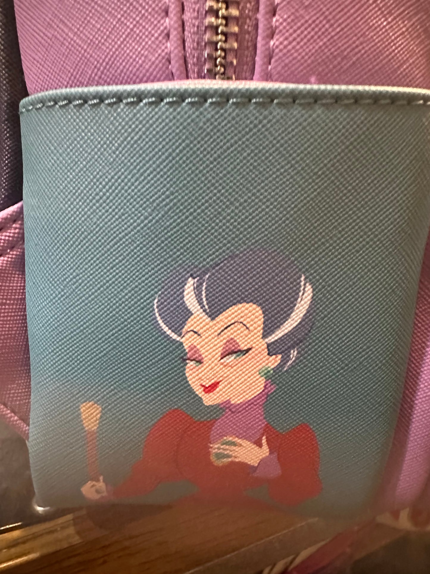Disney Villains~Color Block LoungeFly Backpack