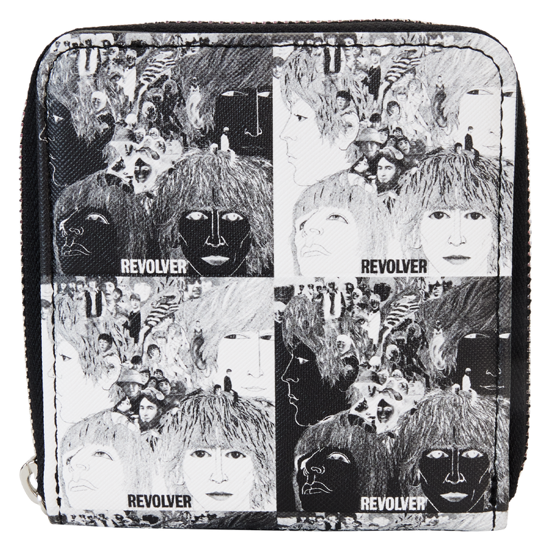 The Beatles Loungefly “Revolver” Album Black & White Wallet