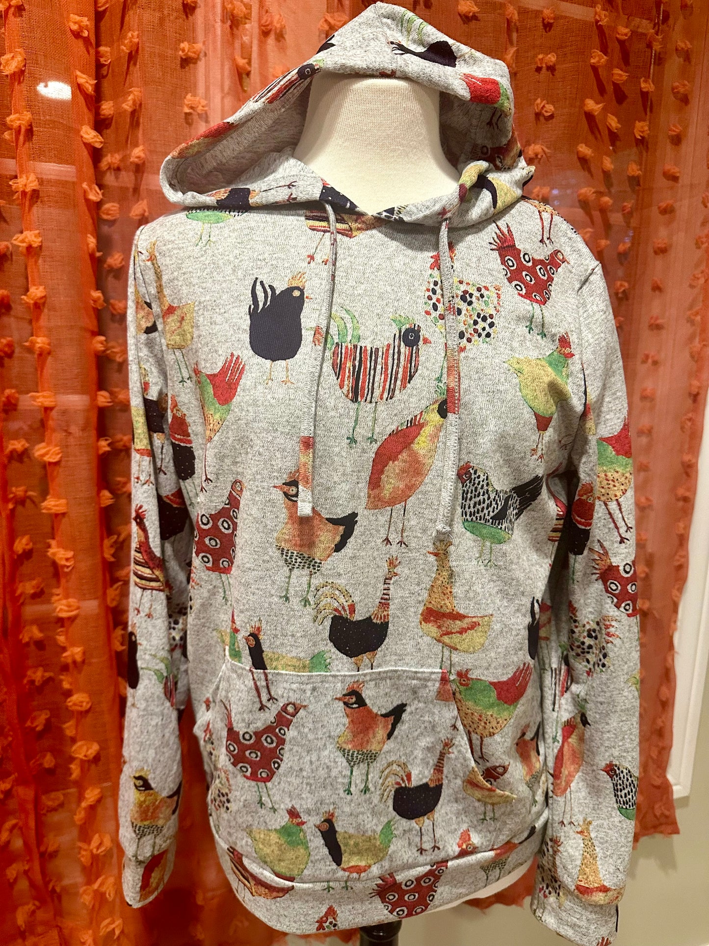 Colorful Chicken Hoodie