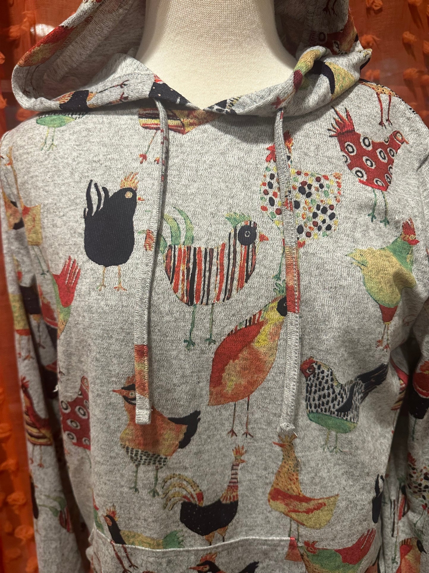 Colorful Chicken Hoodie