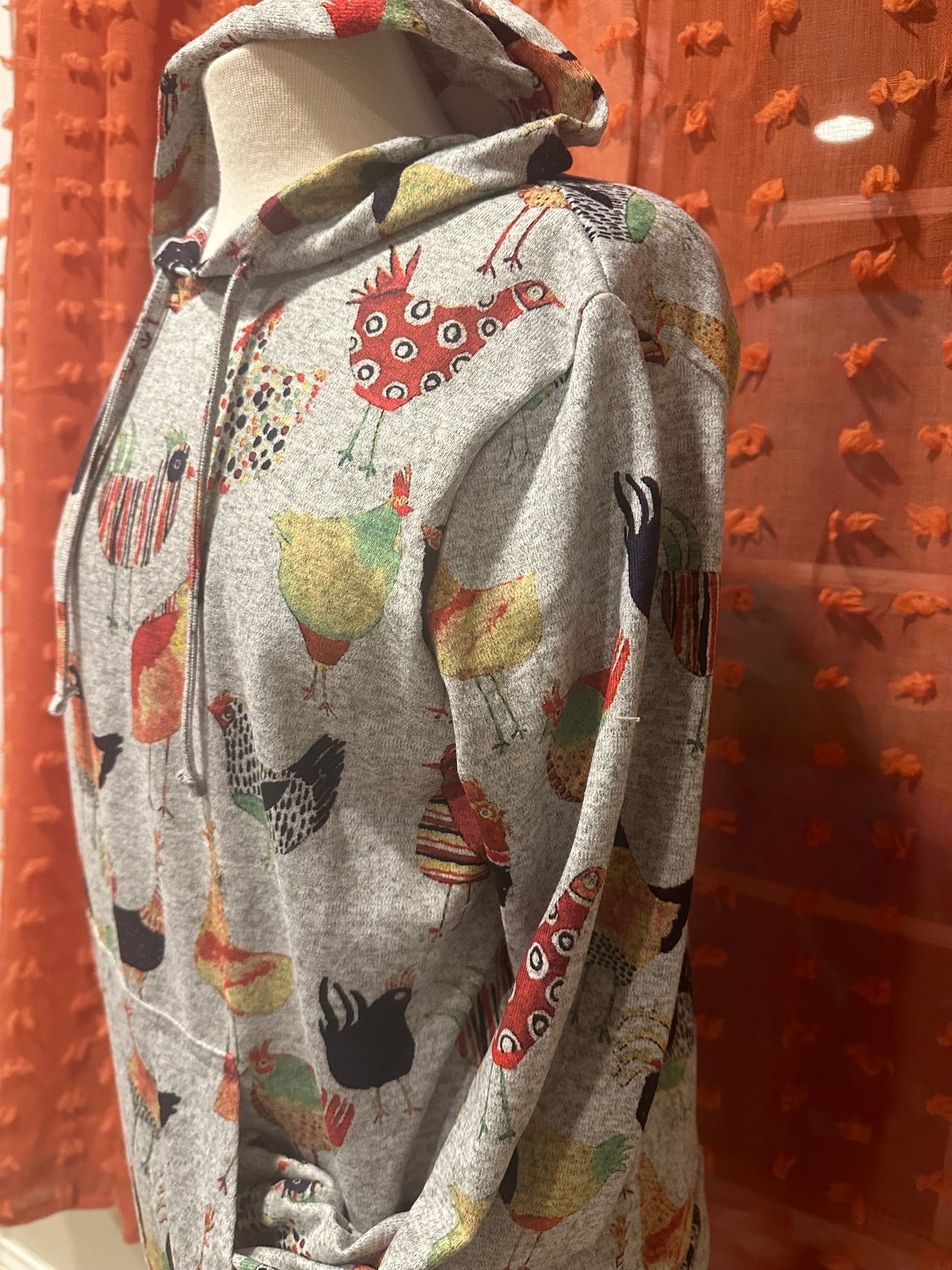Colorful Chicken Hoodie