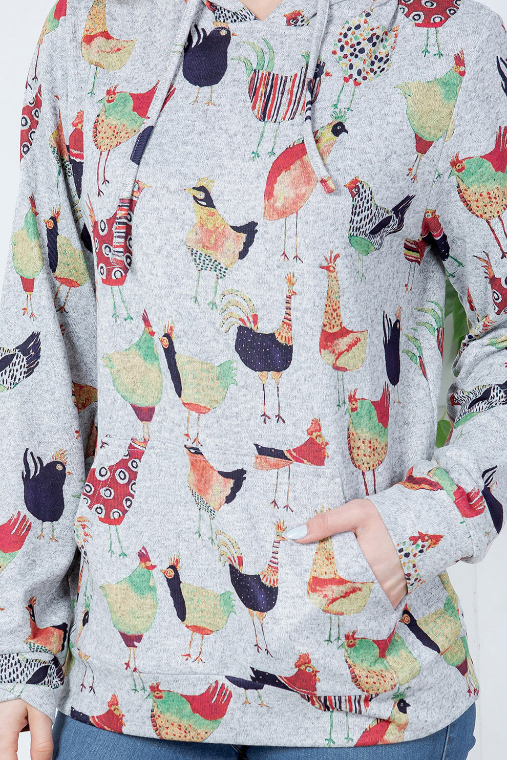 Colorful Chicken Hoodie
