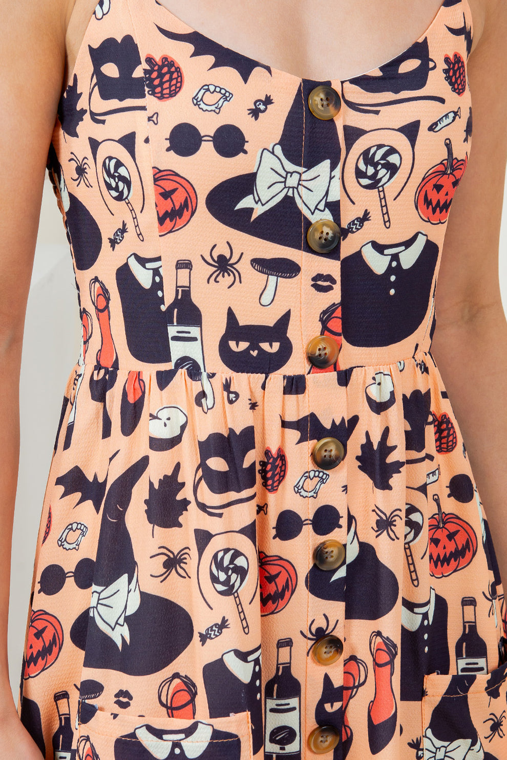 Halloween Theme Maxi Dress!