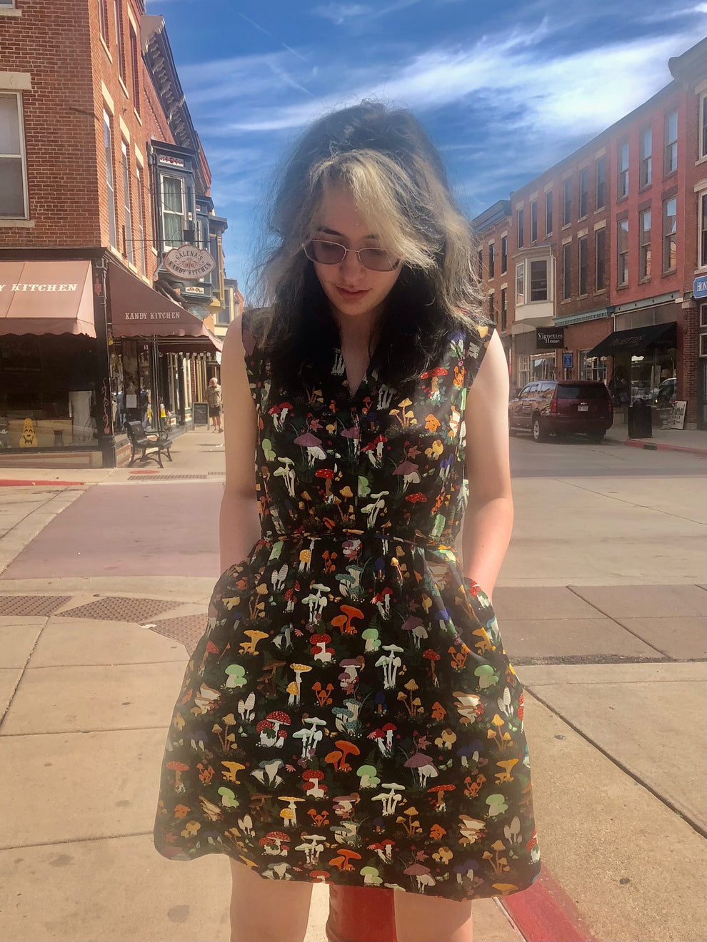 Mushroom Print Dress!