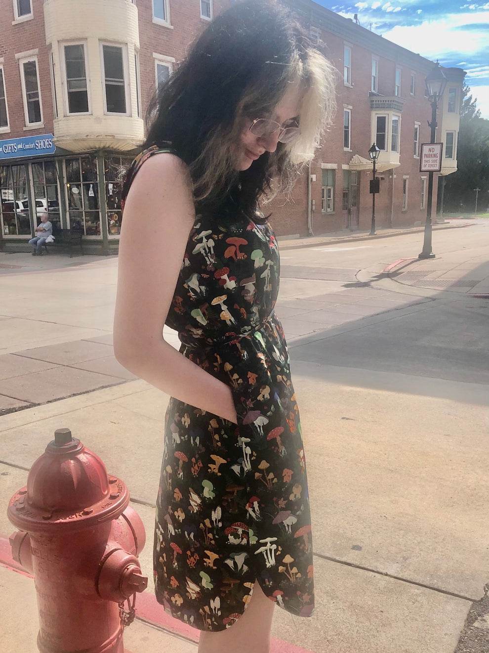 Mushroom Print Dress!