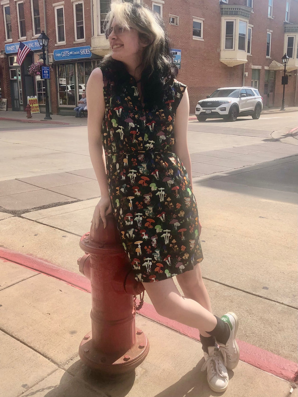 Mushroom Print Dress!