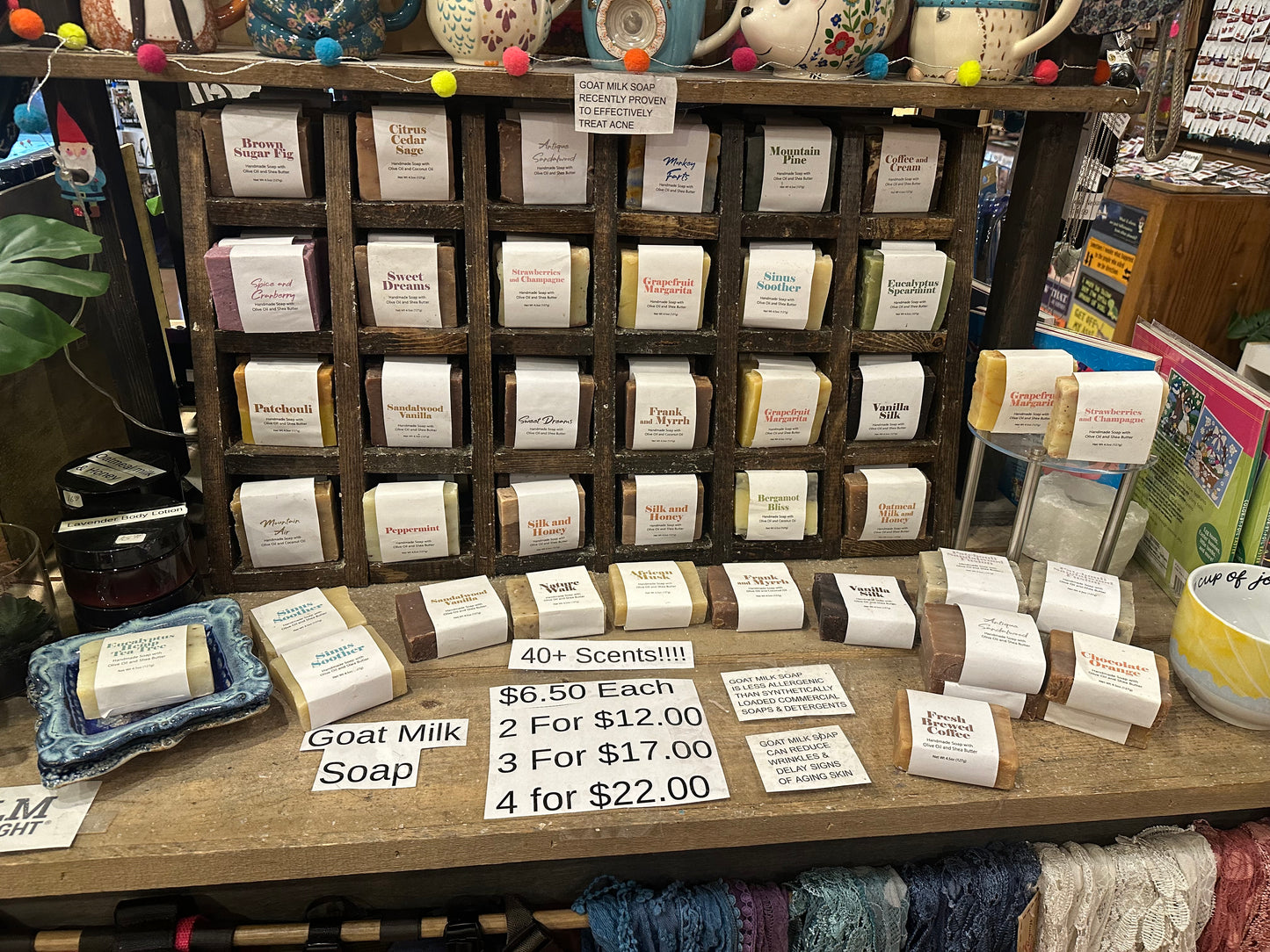 Handmade Mountain Air Goat Milk Soap