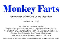 Handmade “Monkey Farts” Goat Milk Soap