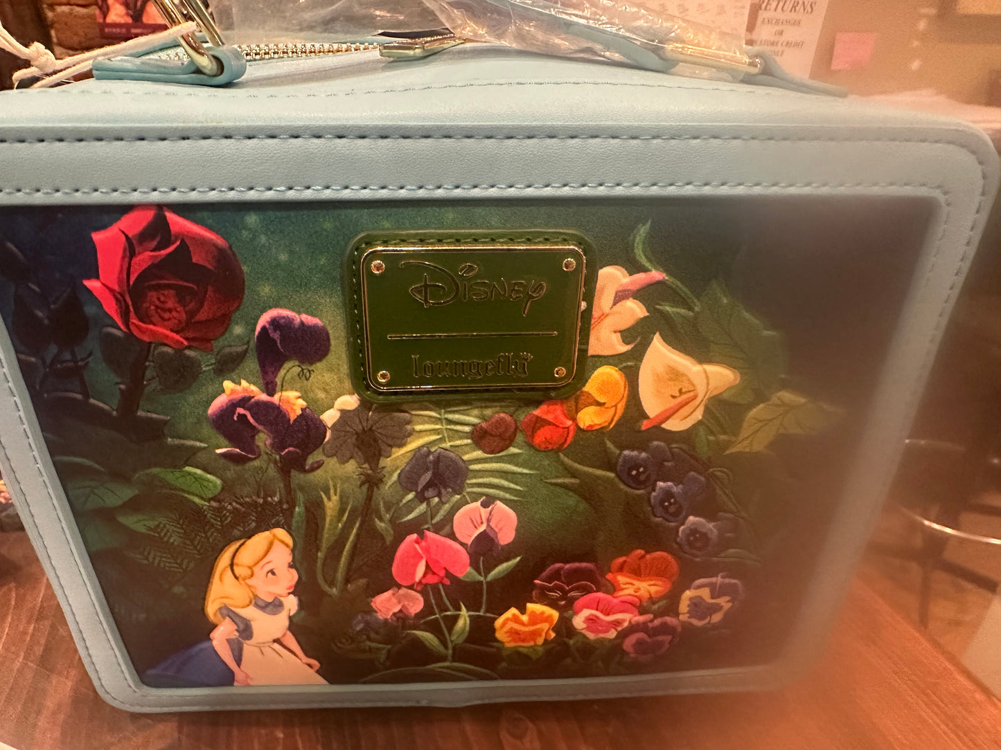 Alice In Wonderland Retro LoungeFly Backpack