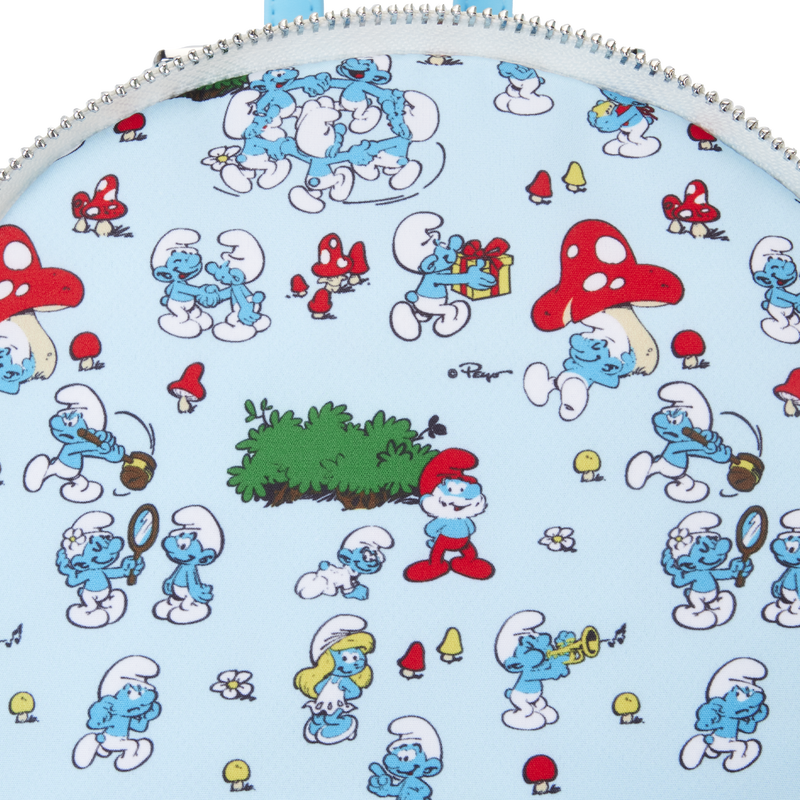 Smurf LoungeFly Backpack