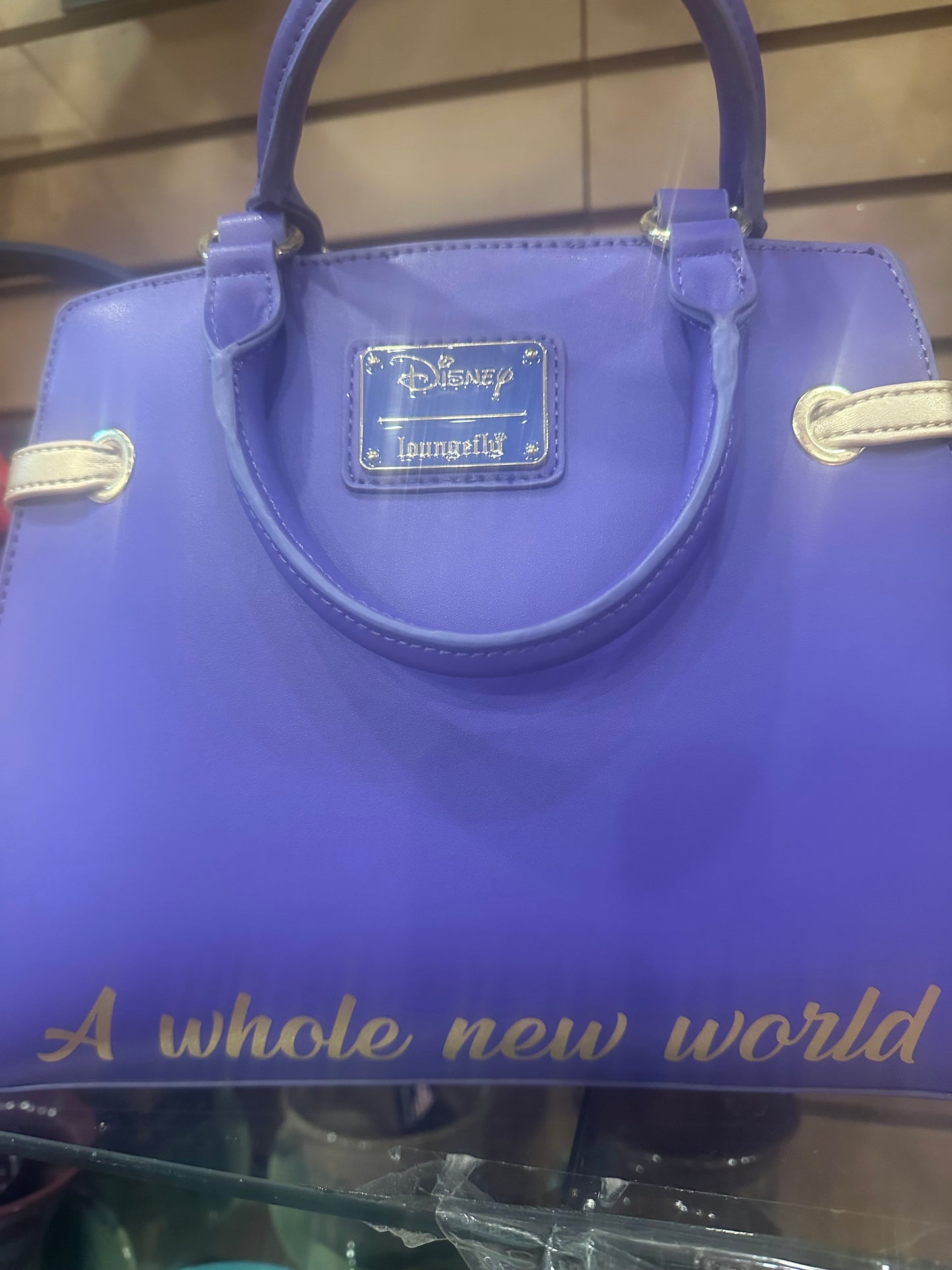 Purple Aladdin Crossbody Bag!