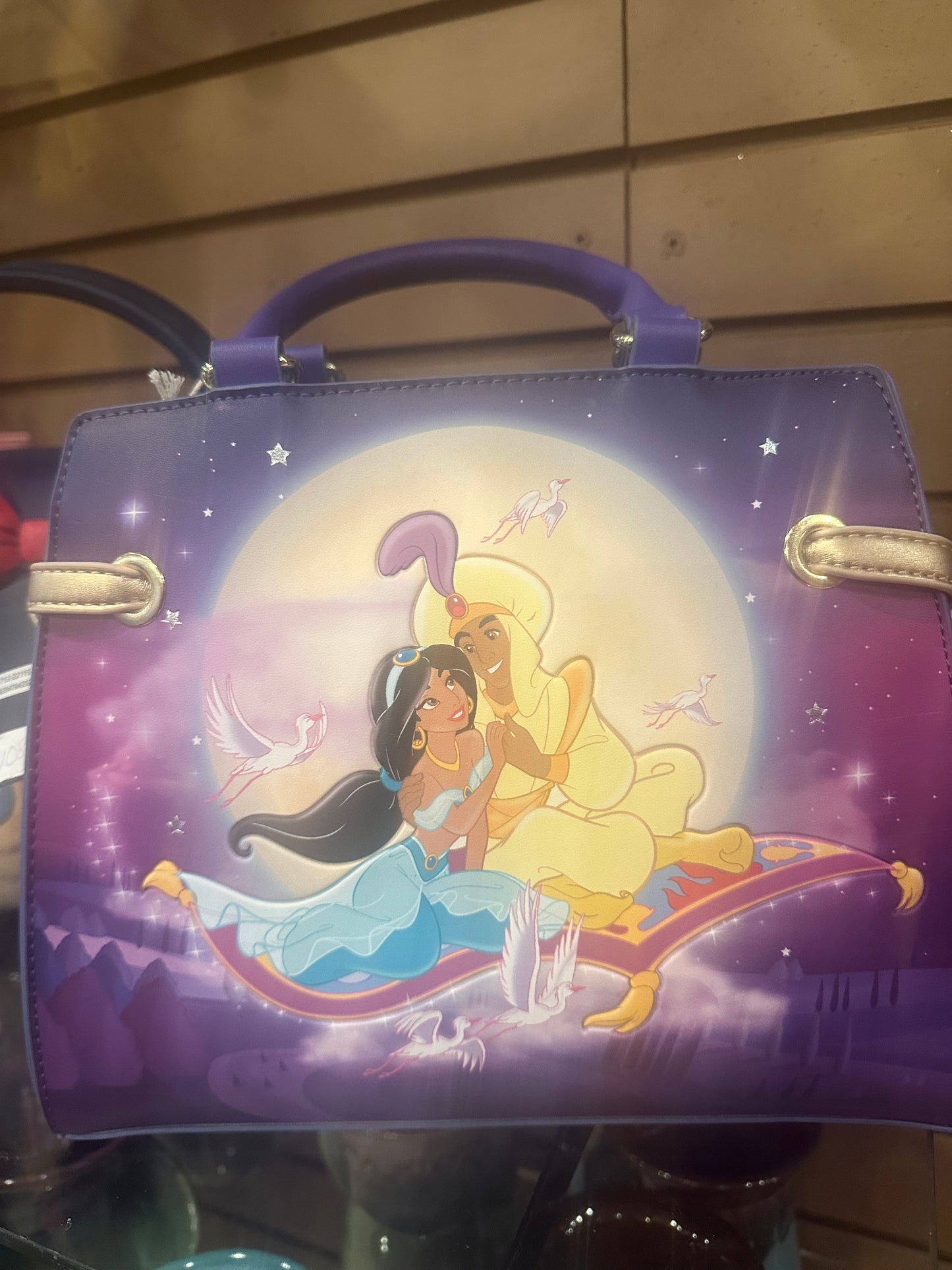 Purple Aladdin Crossbody Bag!