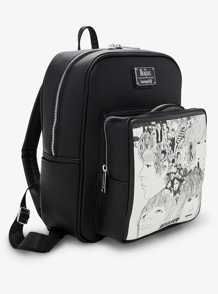 Black & White The Beatles LoungeFly Revolver Album BackPack!