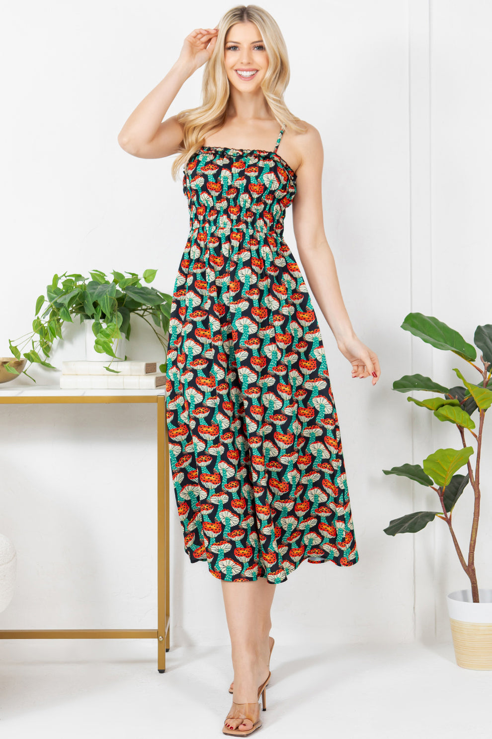 Cute Red Mushroom Dress