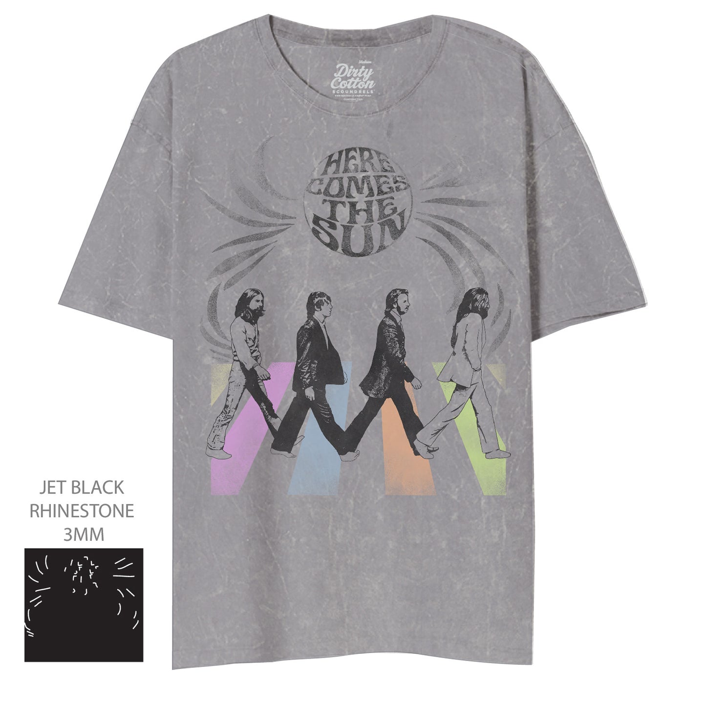 The Beatles “Walk To The Sun” T Shirt w/ Bling