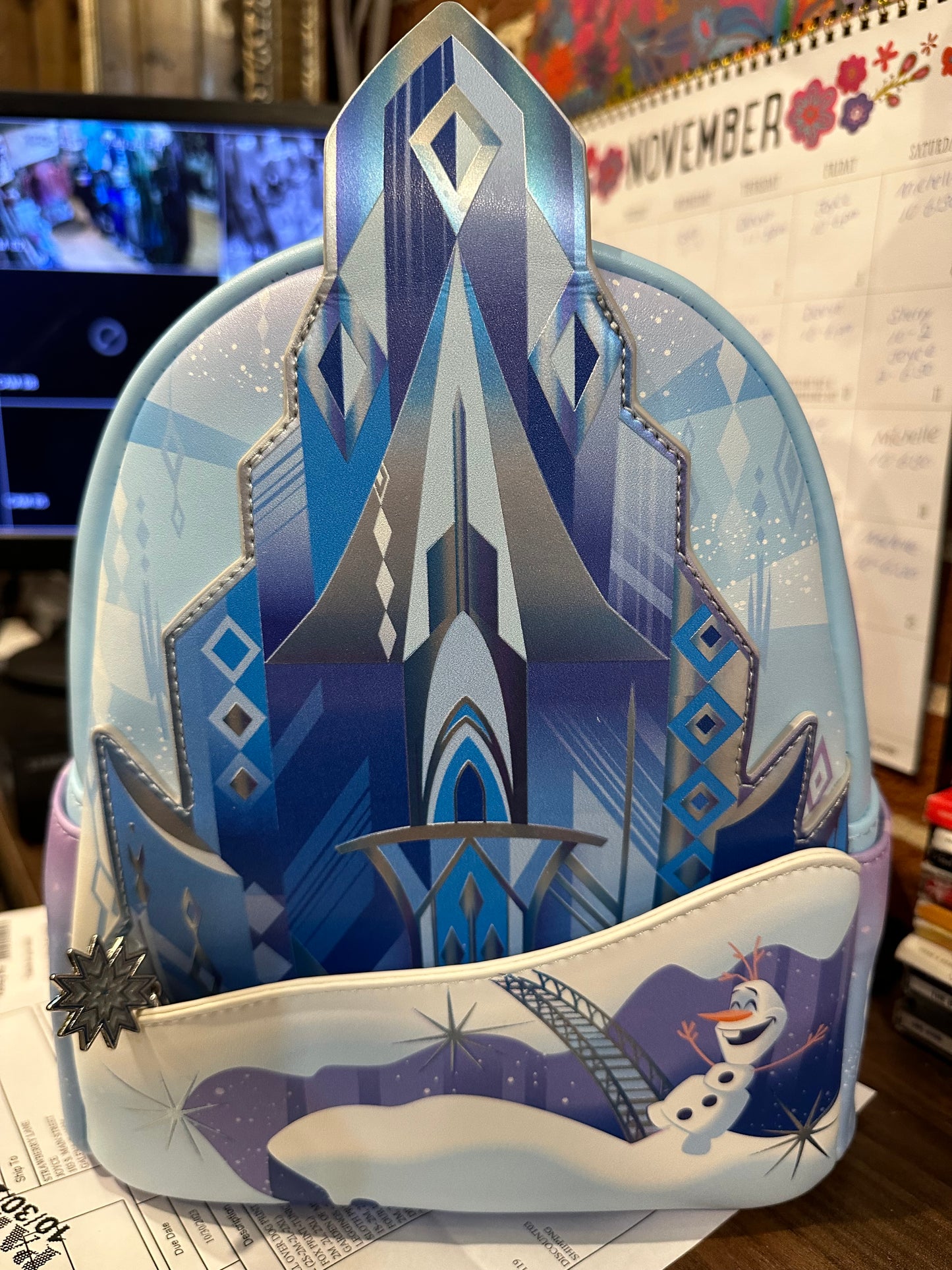 Disney Frozen LoungeFly Backpack