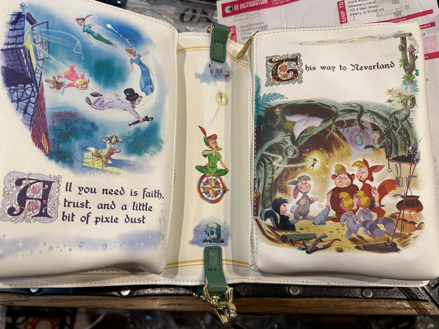 Lounge Fly Peter Pan Book BackPack