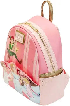 Pink Peter Pan LoungeFly 70th Anniversary Backpack