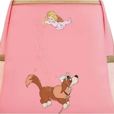 Pink Peter Pan LoungeFly 70th Anniversary Backpack