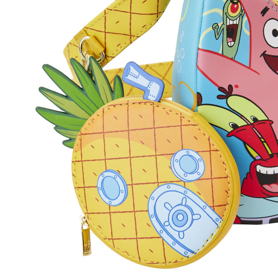 Lounge Fly Colorful SpongeBob Crossbody Bag