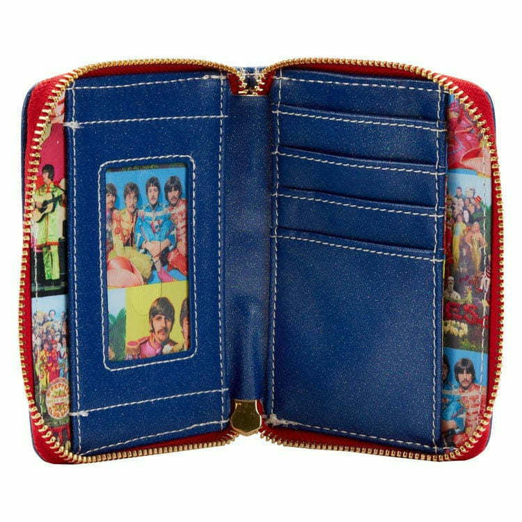 Collectible LoungeFly Sgt Pepper Zip Around Wallet