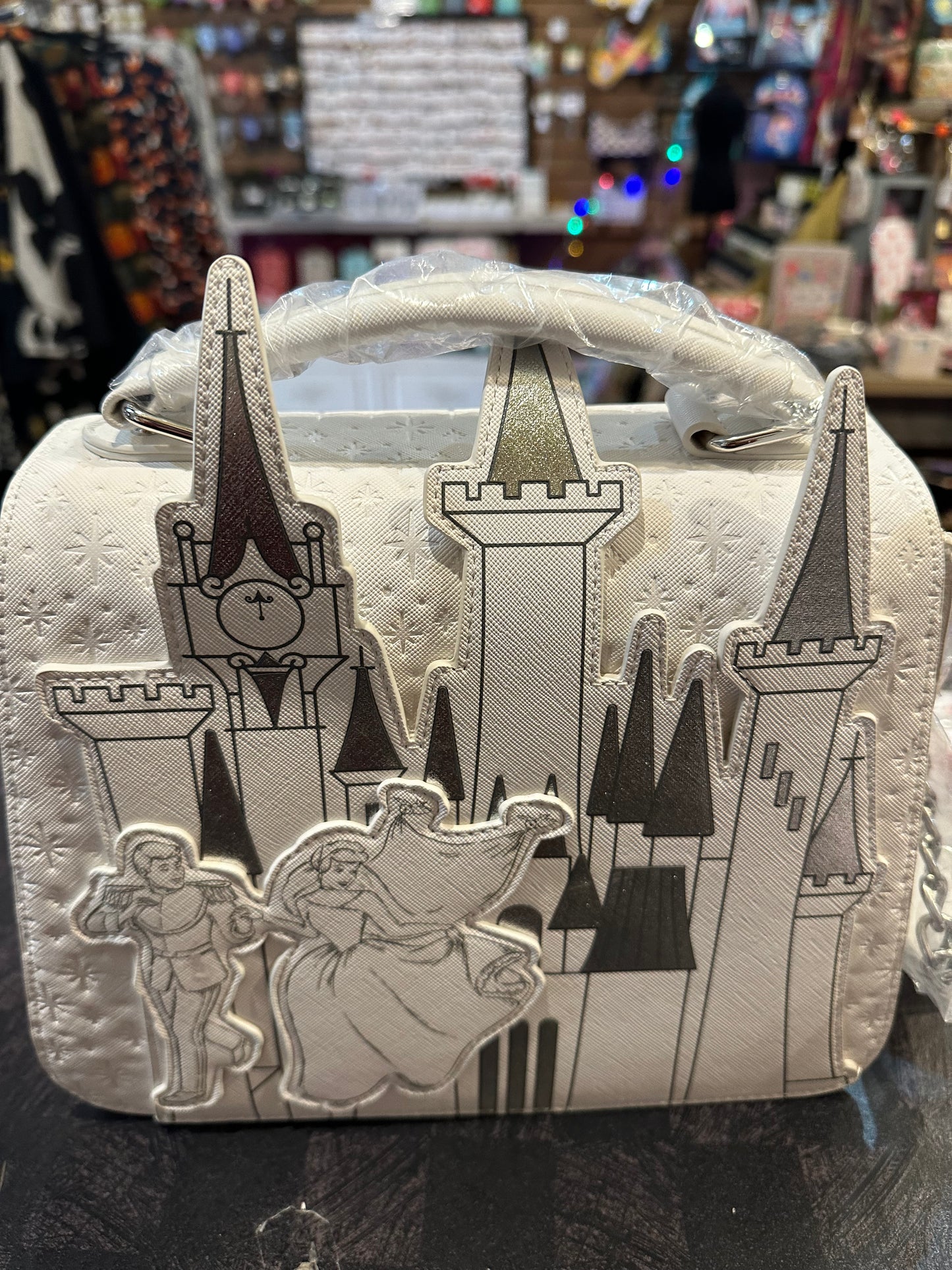 Cinderella Happily Ever After Crossbody Purse  LoungeFly