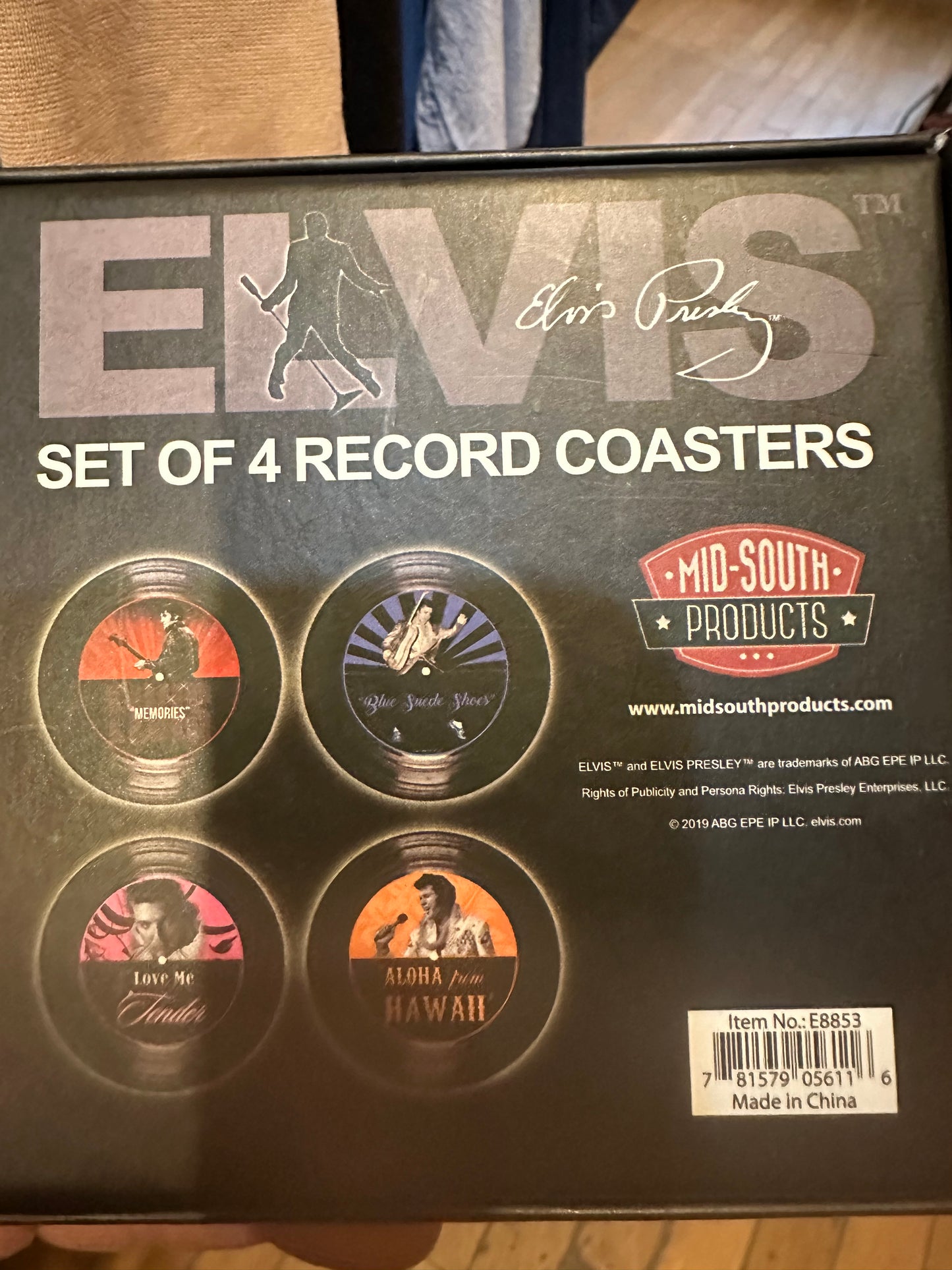 Elvis Record Coasters!