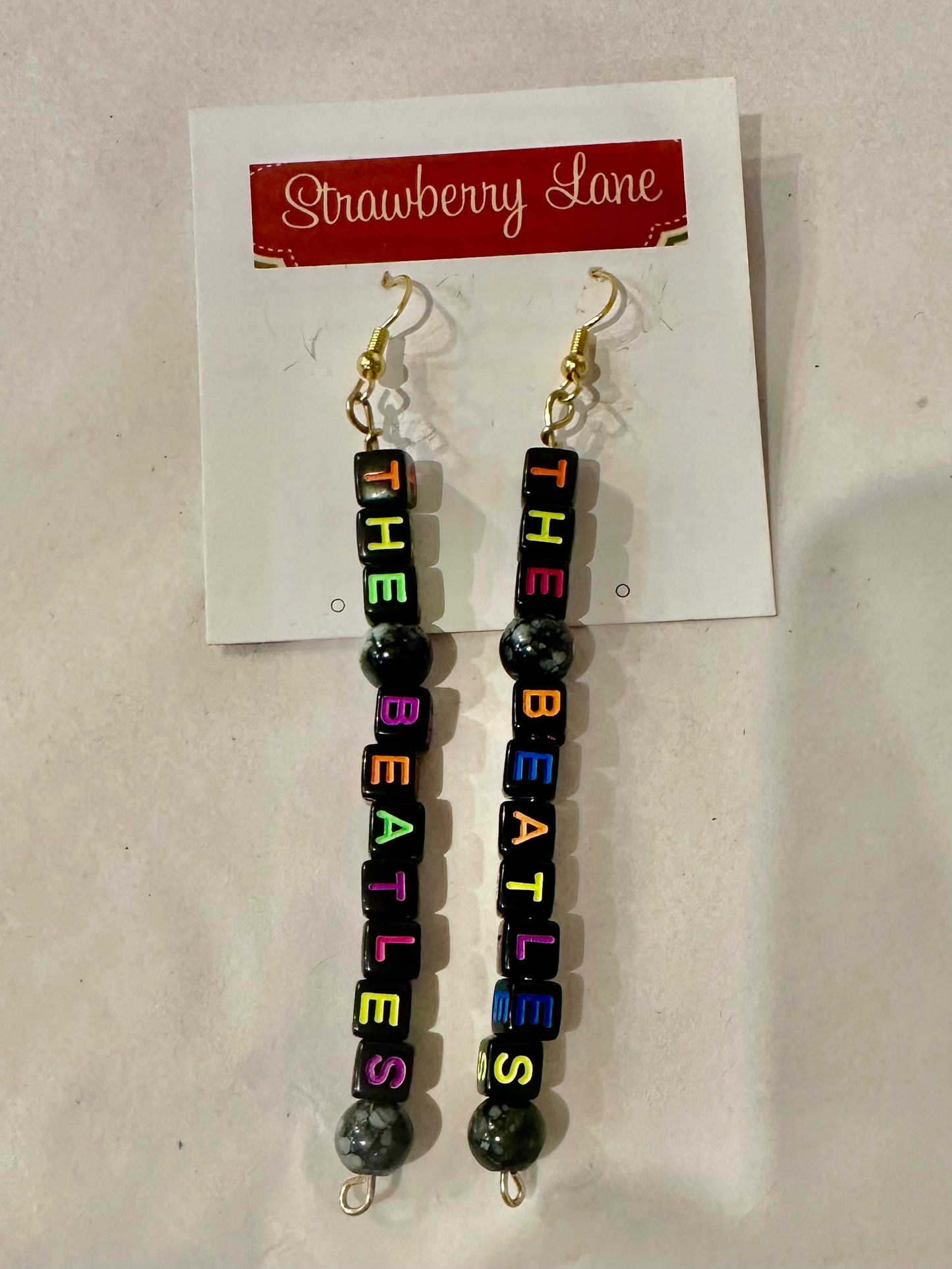 Unique  Dangling Beatle Earrings