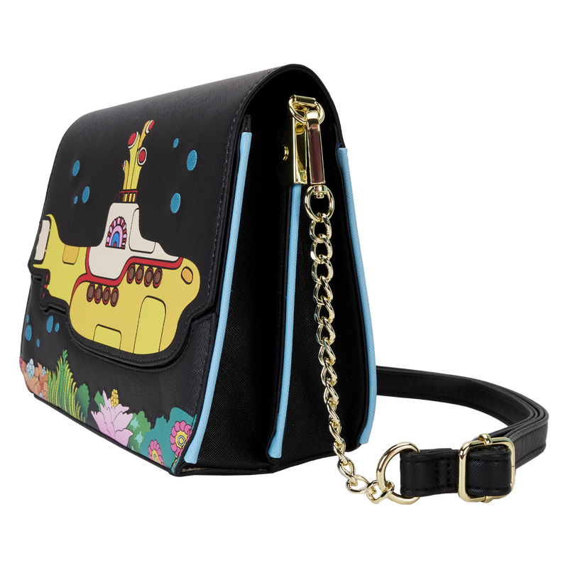 LoungeFly The Beatles Yellow submarine Crossbody bag