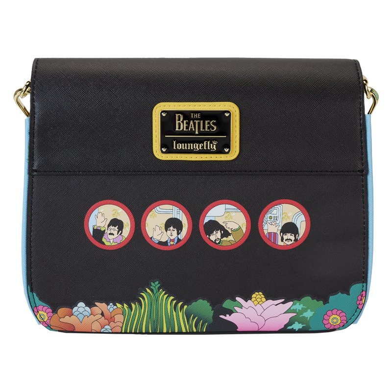 LoungeFly The Beatles Yellow submarine Crossbody bag