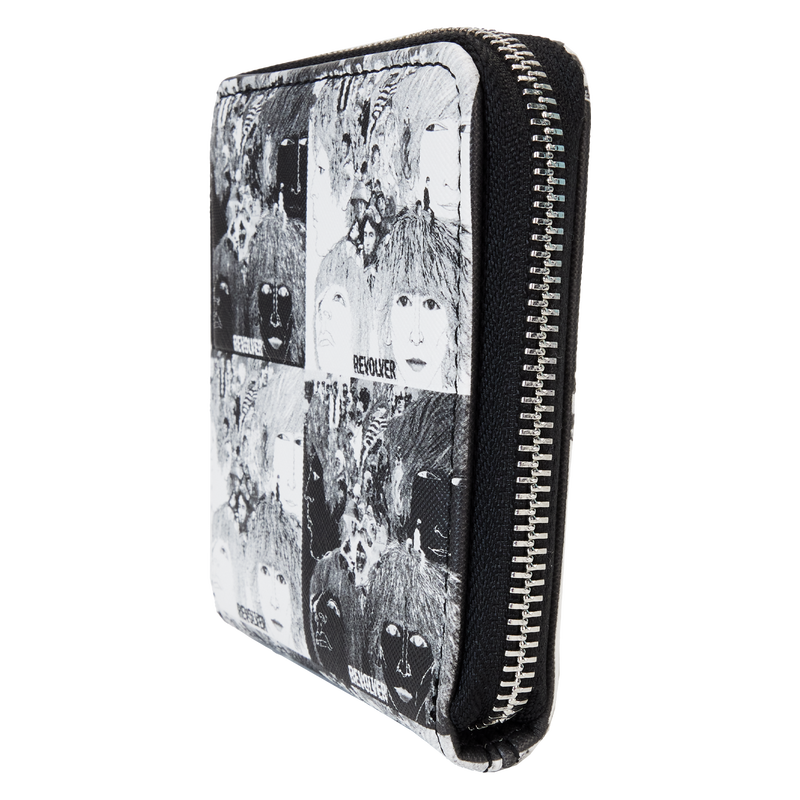 The Beatles Loungefly “Revolver” Album Black & White Wallet