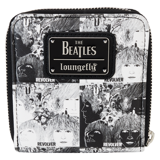 The Beatles Loungefly “Revolver” Album Black & White Wallet