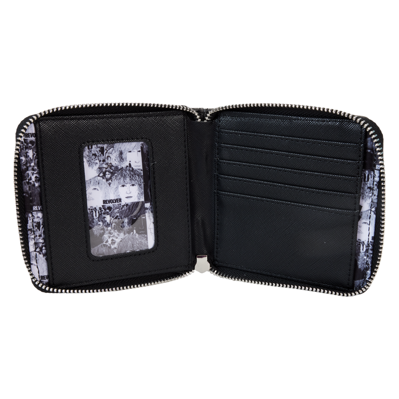 The Beatles Loungefly “Revolver” Album Black & White Wallet