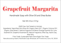 Handmade Grapefruit Margarita Goat Milk Soap