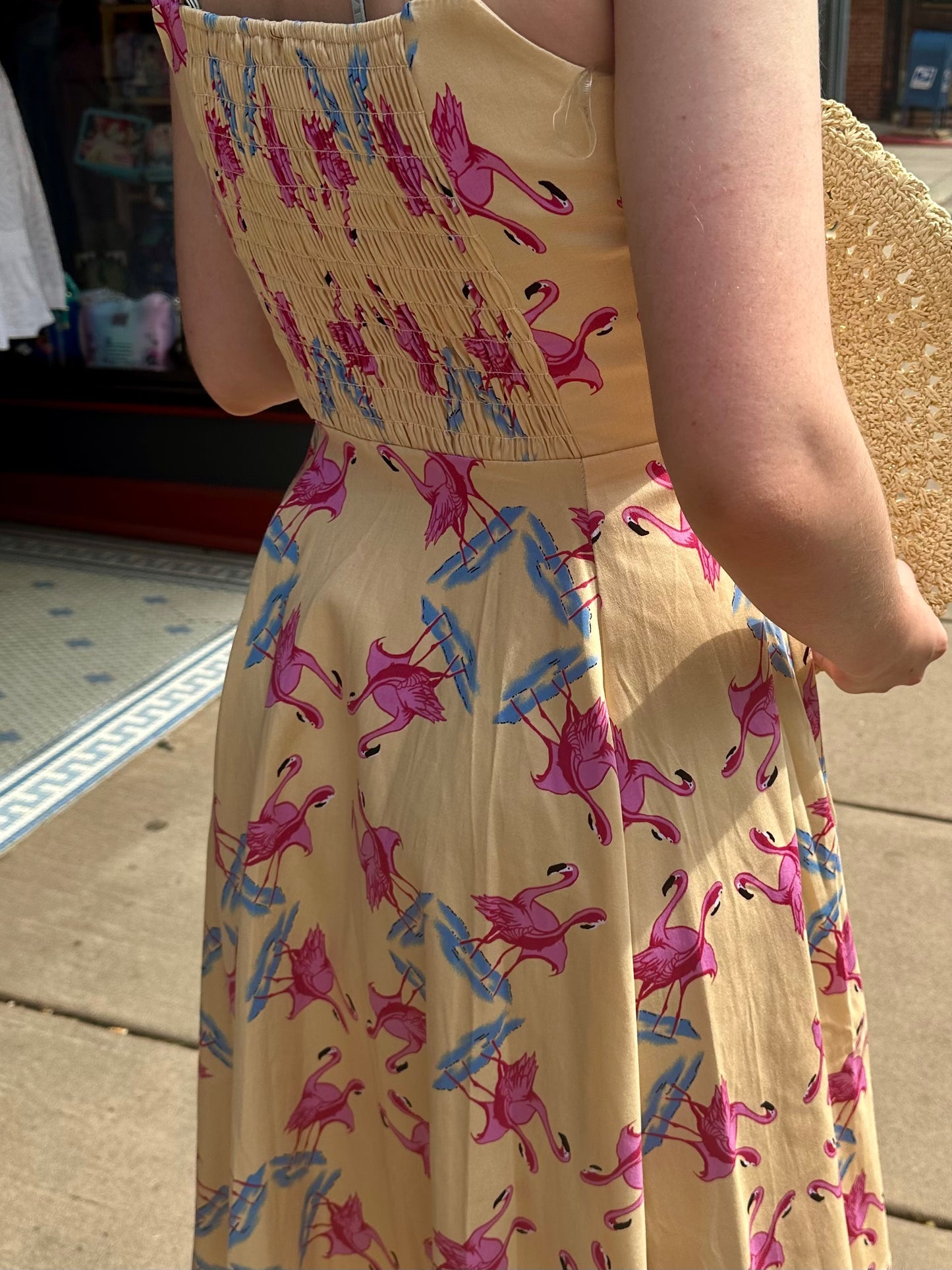 Flamingo Love Sundress