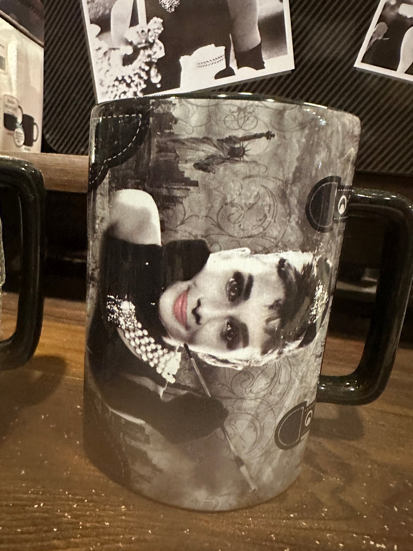 Audrey Hepburn Purse Shaped Coffee Mug