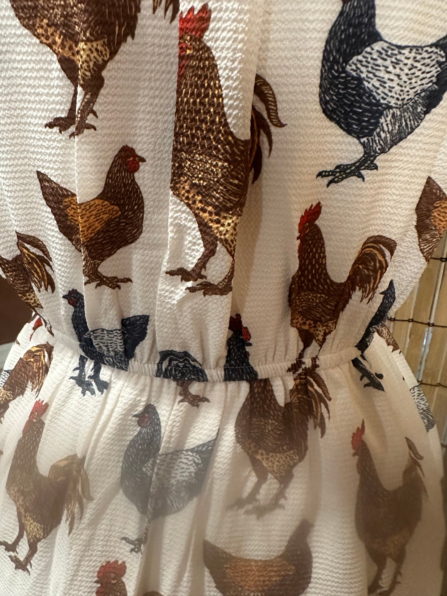 Retro Cute Chicken Dress