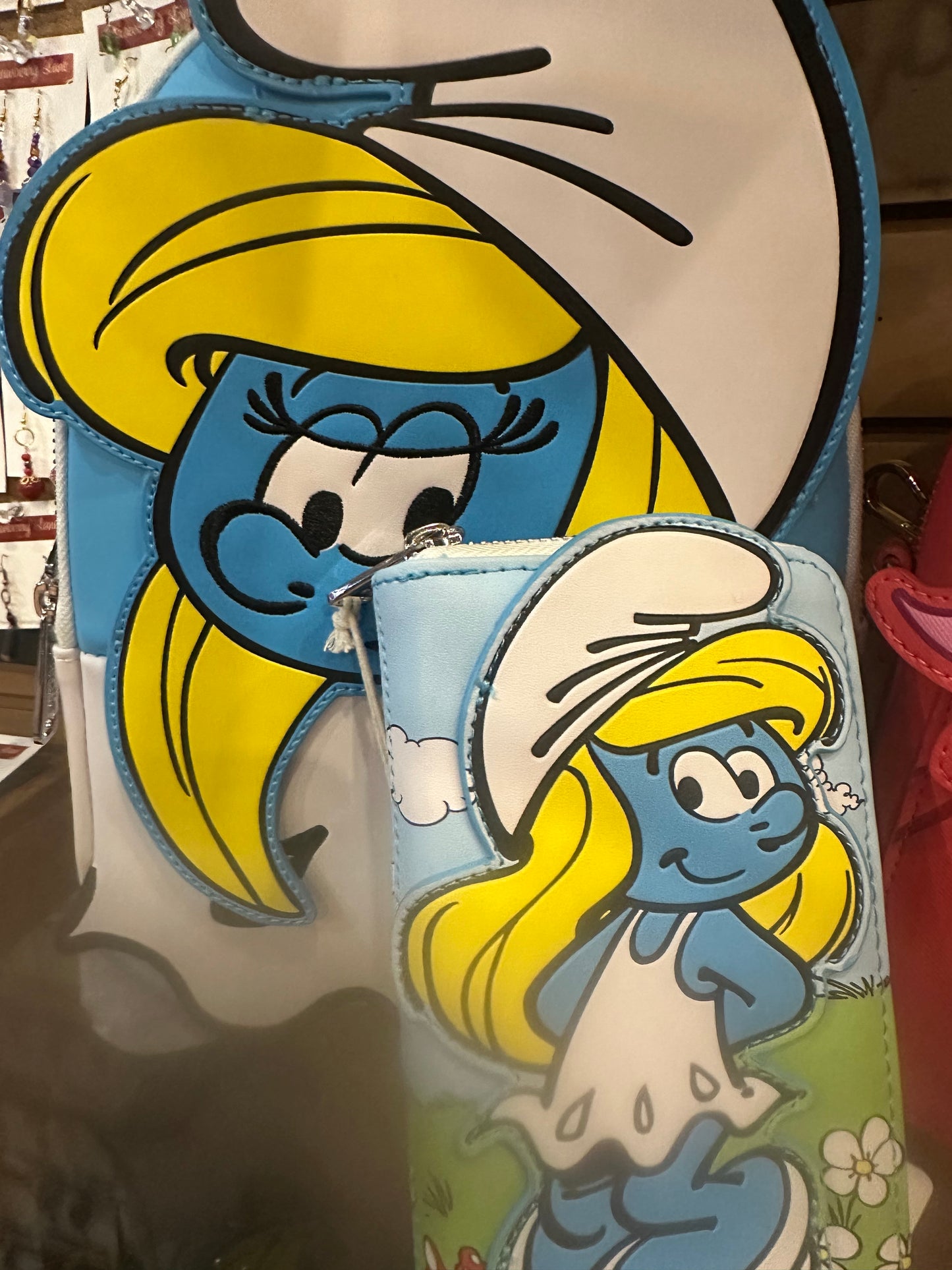 Smurf LoungeFly Backpack
