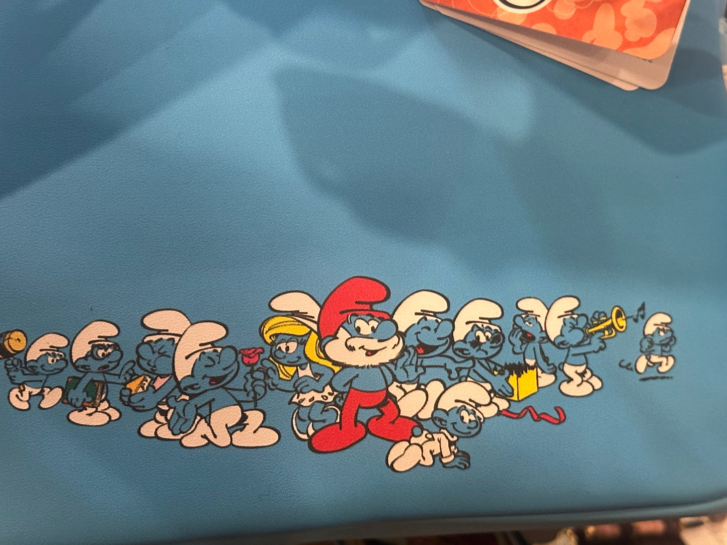 Smurf LoungeFly Backpack