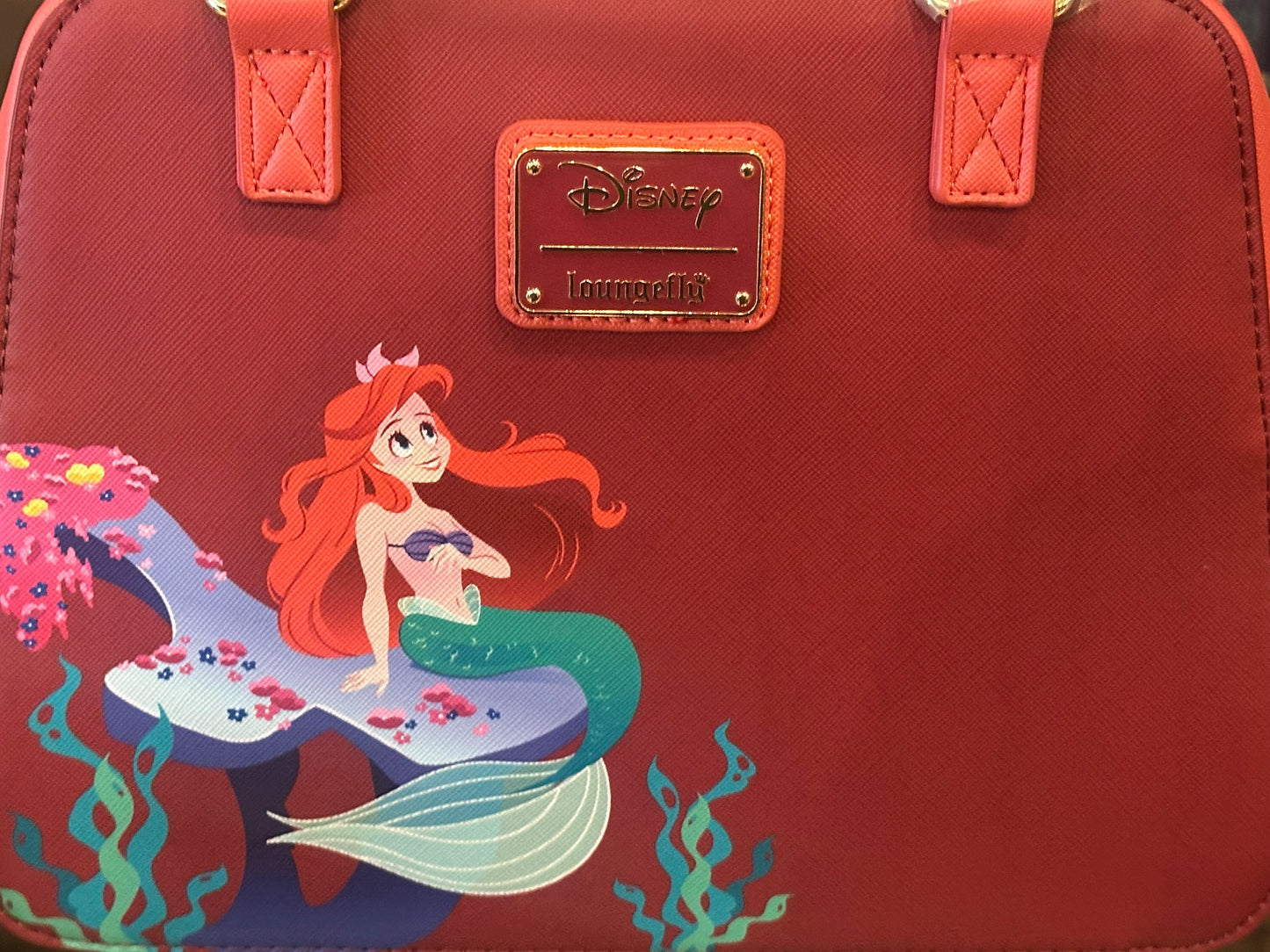 Little Mermaid “Ariel”Red  LoungeFly Backpack