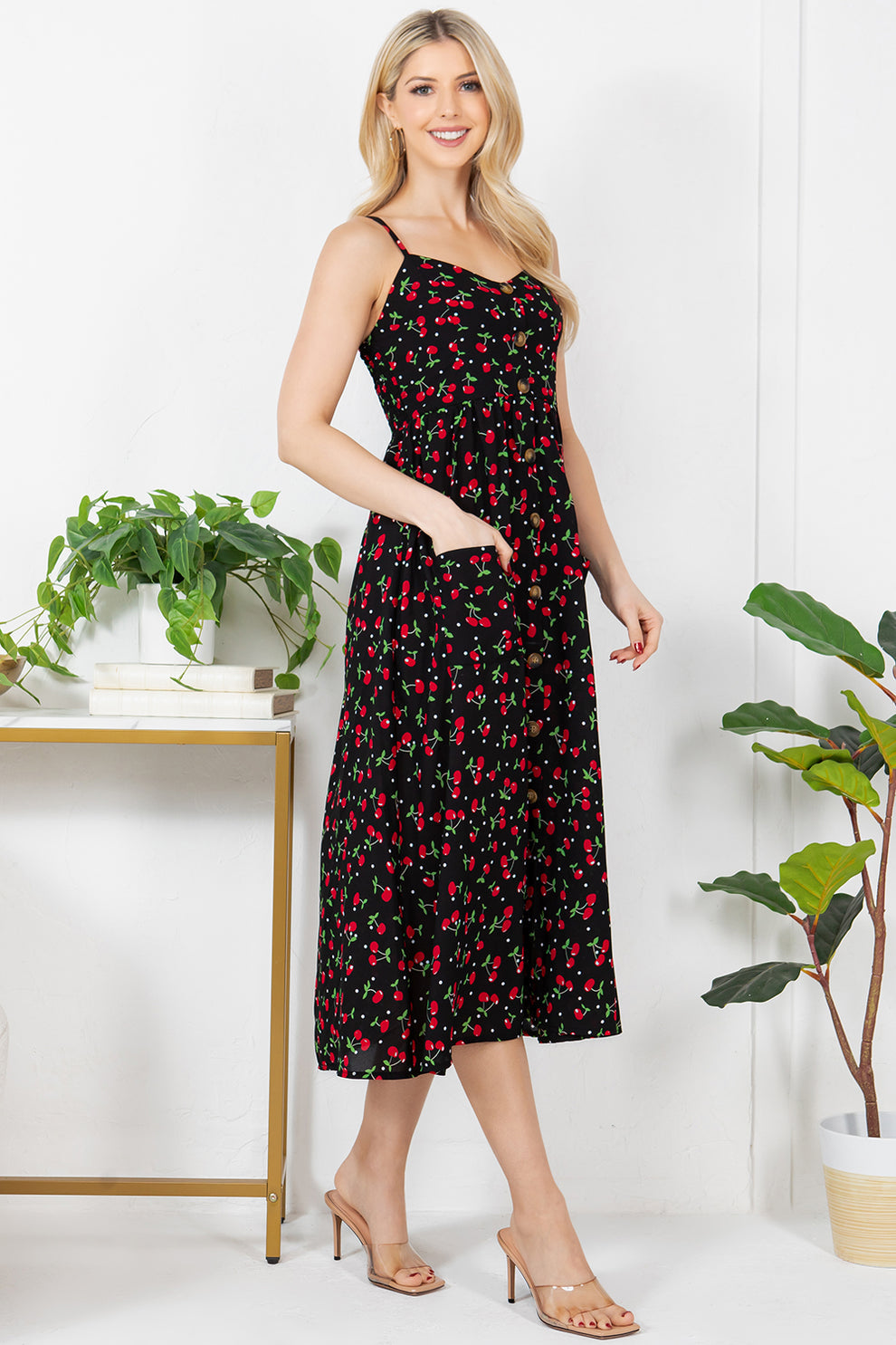 Red Cherry 🍒 Maxi Dress