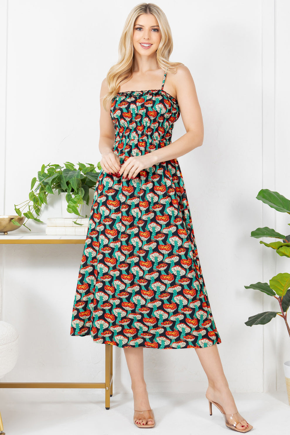 Cute Red Mushroom Dress