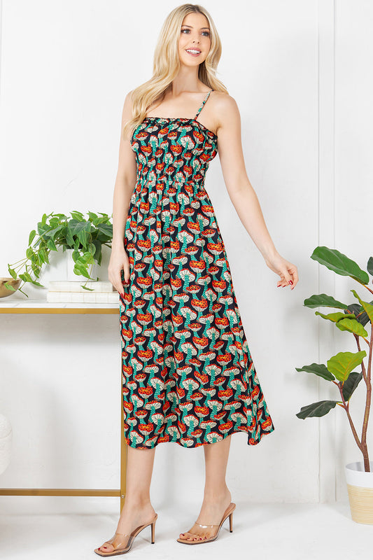 Cute Red Mushroom Dress